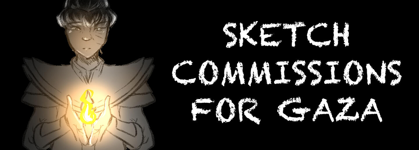 Sketch Commissions for Gaza
